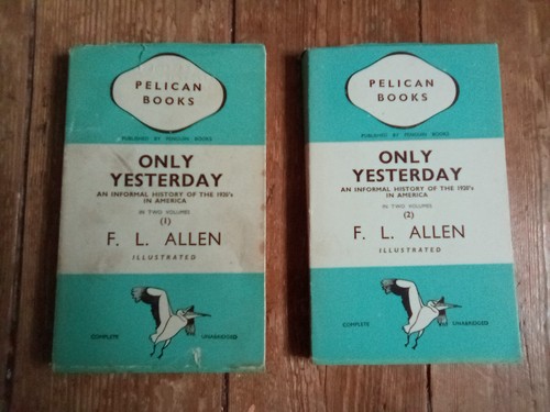Only yesterday l allen - only,