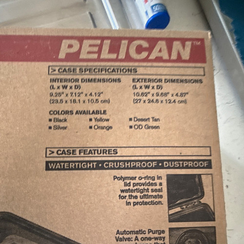 Pelican 1200 waterproof - pelican,
