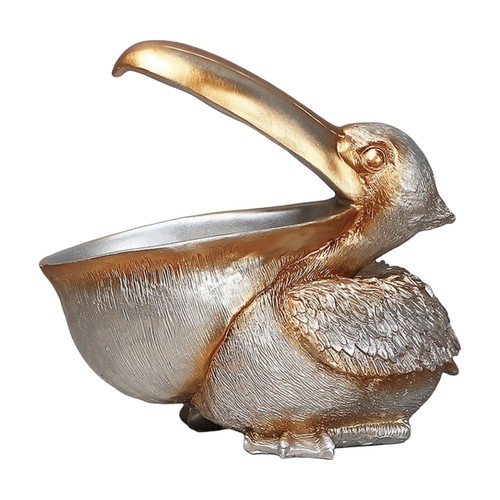 Pelican sculpture tabletop - pelican,