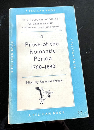 Prose the romantic period - prose,