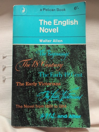 The english novel - novel, walter