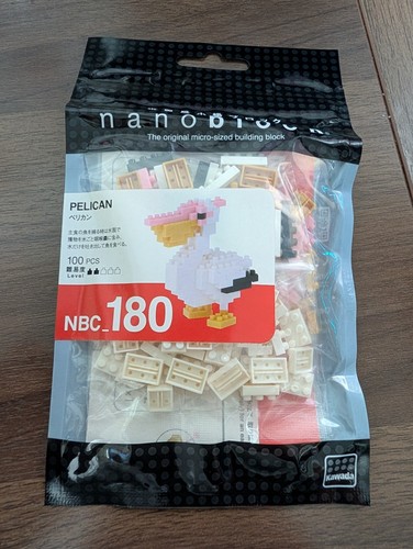 Nanoblock pelican mini bricks - pelican,