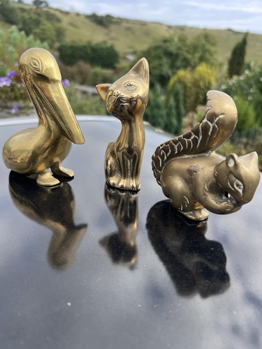 Vintage brass animal - brass, ornaments