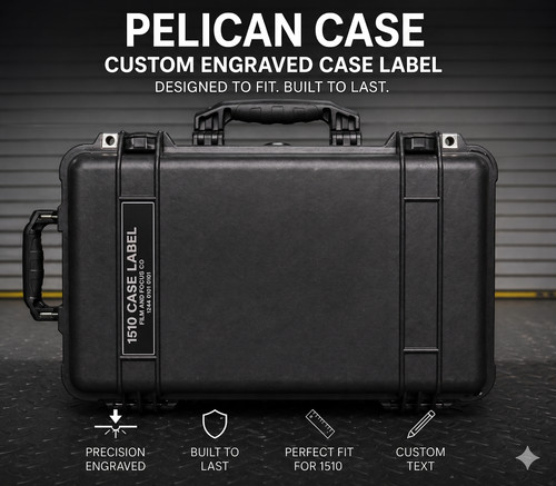 Custom engraved peli case - engraved,