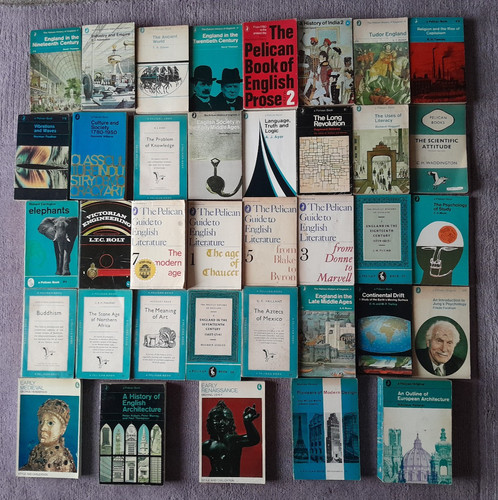 Vintage pelican books - books,