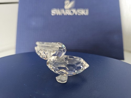 Swarovski crystal feathered - crystal,