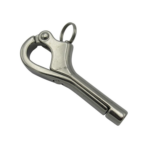 Stainless steel pelican hook - steel,