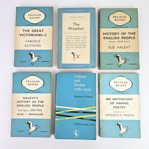 Vintage pelican books - x,